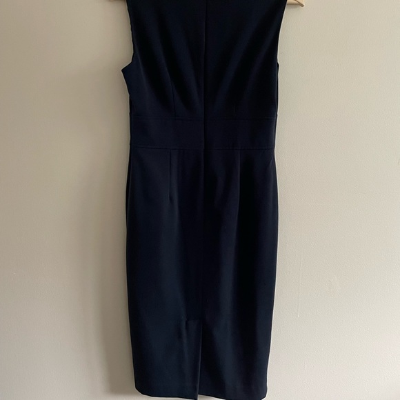 Sleeveless Navy Dress - Picture 3 of 3